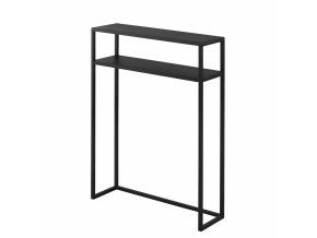39723 dvoupatrovy konzolovy stolek yamazaki tower 10394 cerny