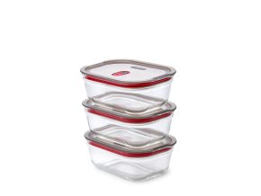 Sada nádob BLACK+BLUM Stack+Nest FBGR-BX-S-PACK3, 3x600ml (S)